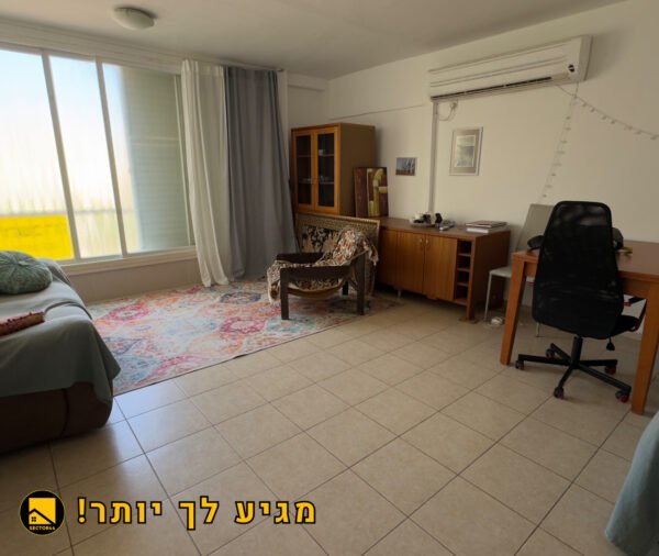 ⁦להשכרה ברמת התישבי – דירת 3 חדרים מרוהטת ברחוב שונמית⁩ – תמונה ⁦3⁩